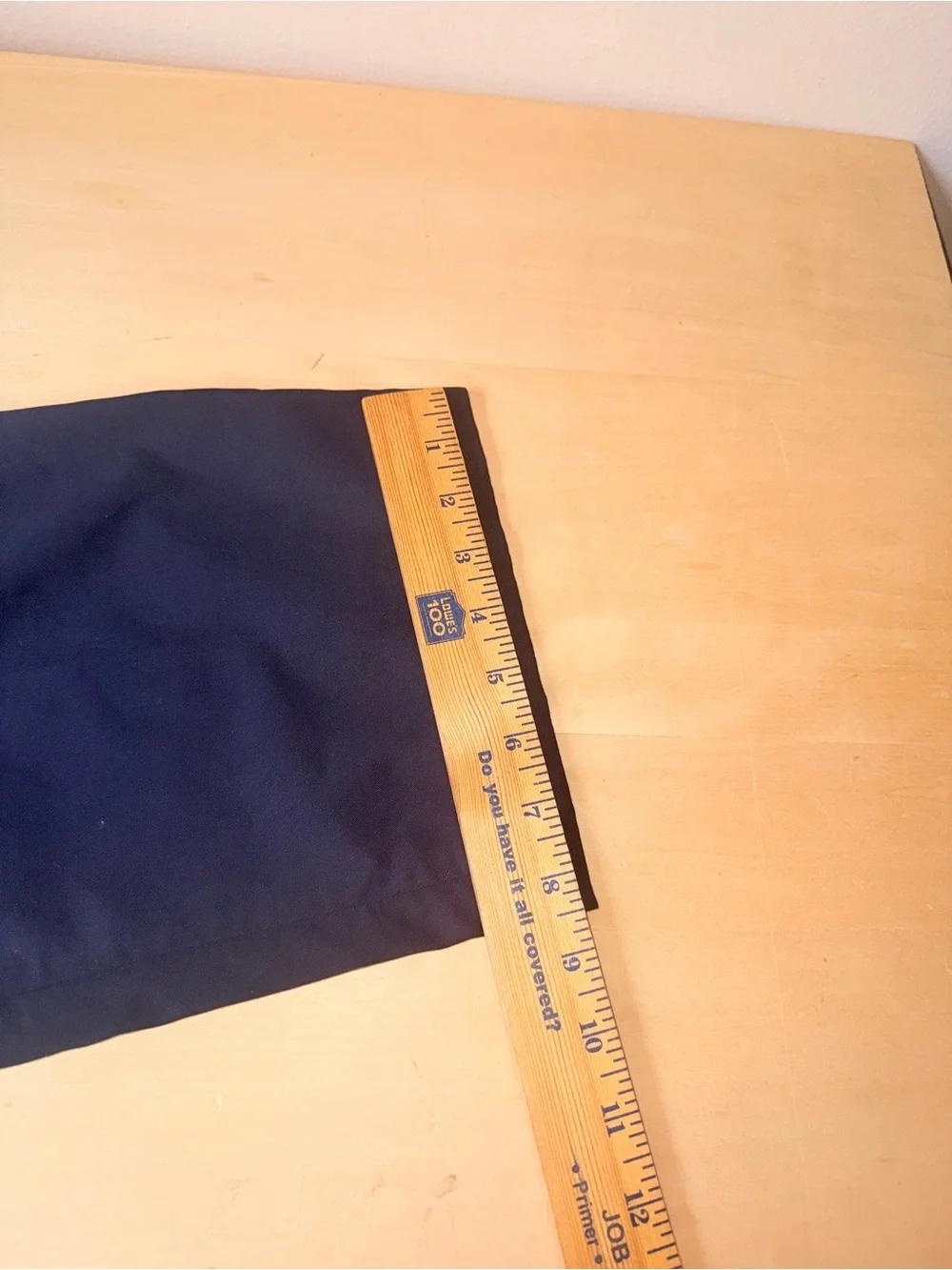COS Navy Blue  Elastic Waist Cotton Blend Light Weight Trousers - 10